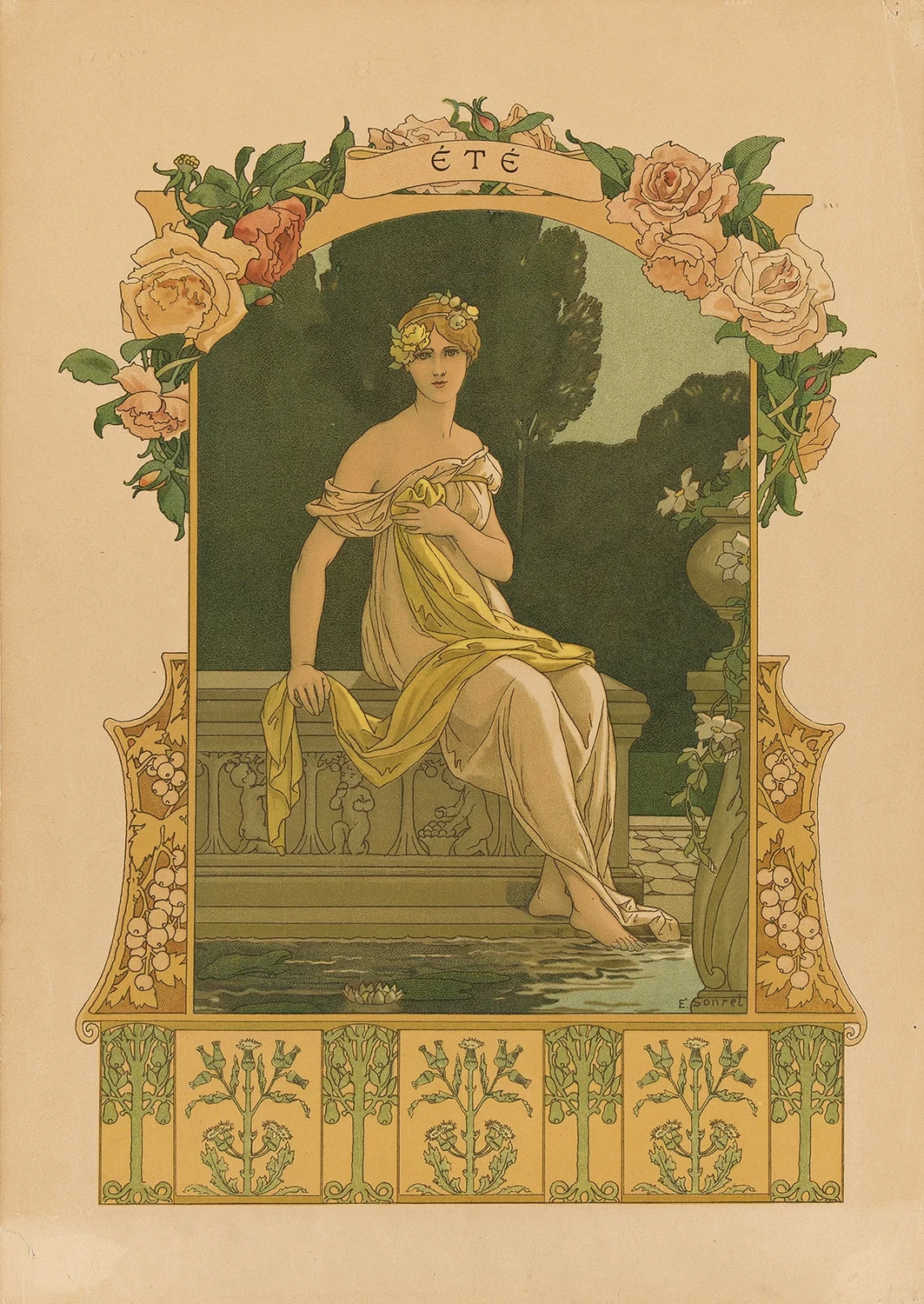 Elisabeth Sonrel - Stagioni, Estate